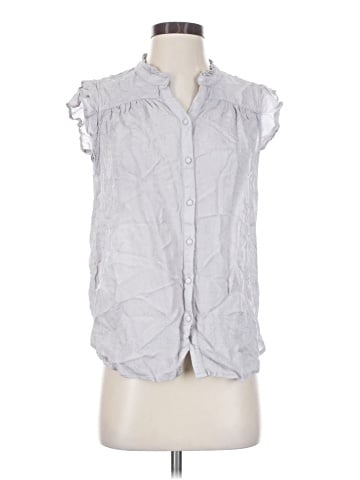 Lovestitch Sleeveless Button-Down Shirt (view 1)