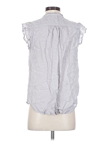 Lovestitch Sleeveless Button-Down Shirt (view 2)