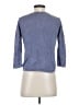 Sigrid Olsen Blue 3/4 Sleeve Blouse Size S - photo 2
