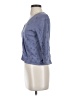 Sigrid Olsen Blue 3/4 Sleeve Blouse Size S - photo 5