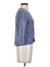 Sigrid Olsen Blue 3/4 Sleeve Blouse Size S - photo 4
