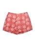 STAUD Paisley Red Shorts Size 2 - photo 1
