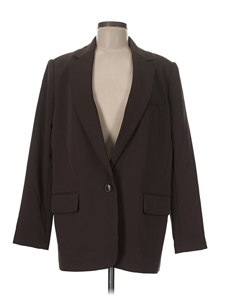 Pre-owned Loft Versa Blazer Jacket In Brown