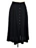 Assorted Brands Solid Black Casual Skirt Size 2X (estimated) - photo 1
