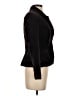 Zara Basic 100% Polyester Solid Brown Black Blazer Size S - photo 4