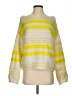 Vero Moda 100% Polyester Stripes Yellow Pullover Sweater Size S - photo 1