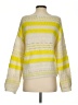 Vero Moda 100% Polyester Stripes Yellow Pullover Sweater Size S - photo 2