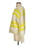 Vero Moda 100% Polyester Stripes Yellow Pullover Sweater Size S - photo 5