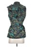Nanette Lepore Camo Teal Green Vest Size S - photo 2