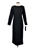 J.G. Hook 100% Polyester Solid Black Casual Dress Size P (petite) - photo 1
