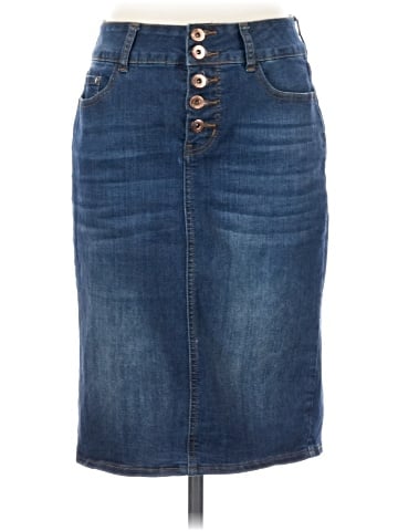 !It Jeans Denim Skirt (view 1)