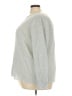 Eileen Fisher 100% Linen Metallic Silver Pullover Sweater Size 3X - photo 5