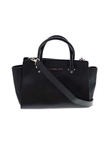MICHAEL Michael Kors Leather Satchel (view 1)