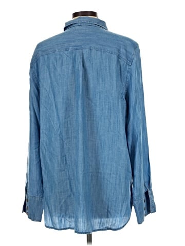 Lands' End Long Sleeve Button-Down Shirt (view 2)