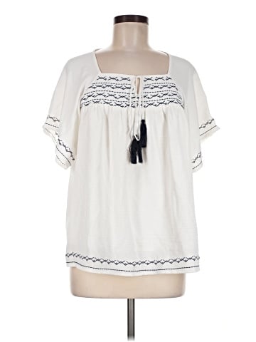 Tea n Rose Short Sleeve Blouse (view 1)