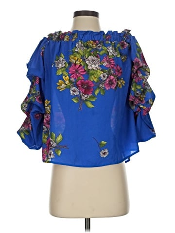 Sweet Rain 3/4 Sleeve Blouse (view 1)
