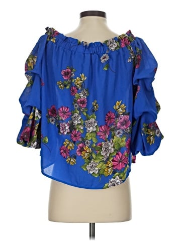 Sweet Rain 3/4 Sleeve Blouse (view 2)