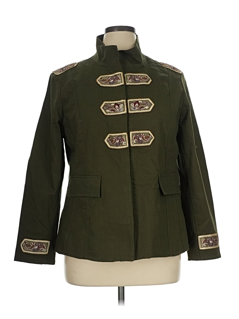 Chico's Jacket In Green