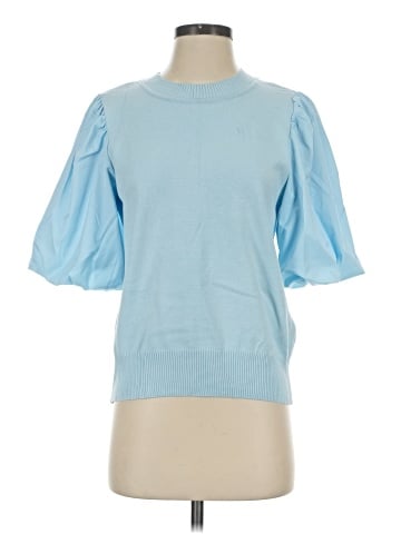 MING WANG 3/4 Sleeve Top (view 1)