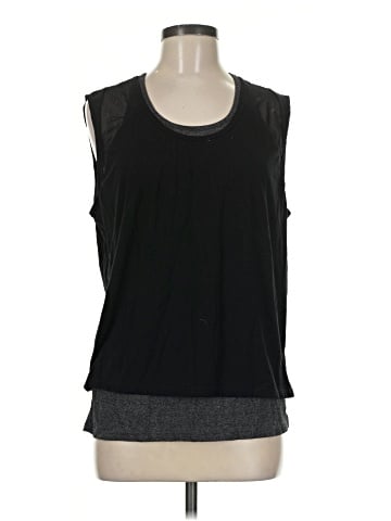 Tangerine Sleeveless T-Shirt (view 1)