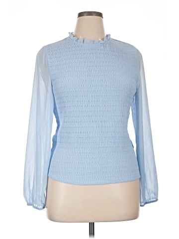 Halogen Long Sleeve Blouse (view 1)