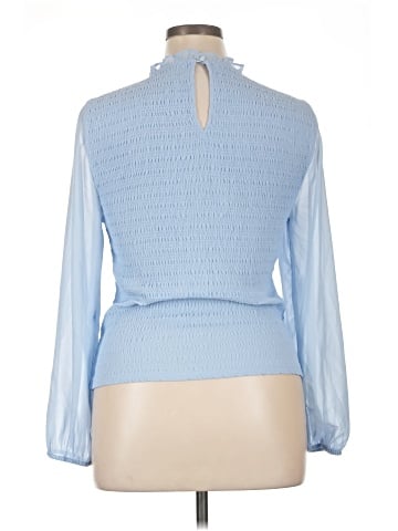 Halogen Long Sleeve Blouse (view 2)