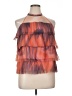 DR2 100% Polyester Orange Sleeveless Blouse Size XL - photo 1