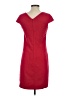 DKNY Solid Red Casual Dress Size 0 - photo 2