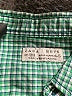 Zara Checkered-gingham Green Short Sleeve Button-Down Shirt Size 4 - 5 - photo 3