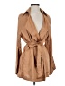 Bagatelle 100% Rayon Tan Trenchcoat Size S - photo 1