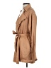 Bagatelle 100% Rayon Tan Trenchcoat Size S - photo 5