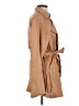 Bagatelle 100% Rayon Tan Trenchcoat Size S - photo 4