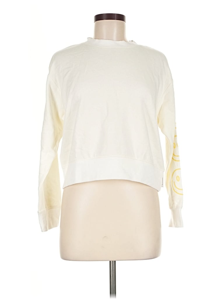 Pre-owned Vanilla Star Pullover Sweater In Ivory