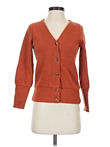 Madewell Ottoman Rib Cardigan Top (view 1)
