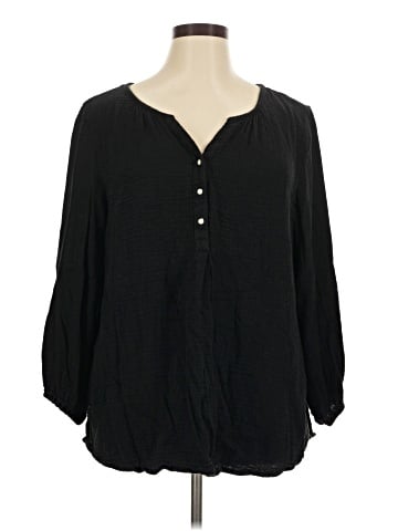 Old Navy 3/4 Sleeve Blouse (view 1)