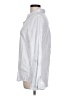 Sigrid Olsen Stripes Silver Long Sleeve Button-Down Shirt Size L - photo 5