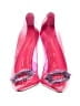 Good American Color Block Pink Heels Size 10 1/2 - photo 2