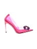 Good American Color Block Pink Heels Size 10 1/2 - photo 1