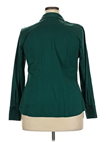 Lane Bryant Long Sleeve Blouse (view 2)