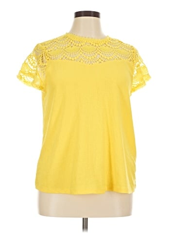 Cable & Gauge Short Sleeve Top (view 1)