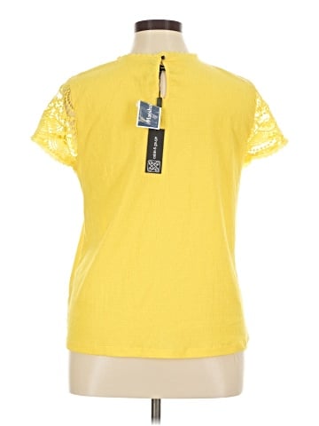 Cable & Gauge Short Sleeve Top (view 2)