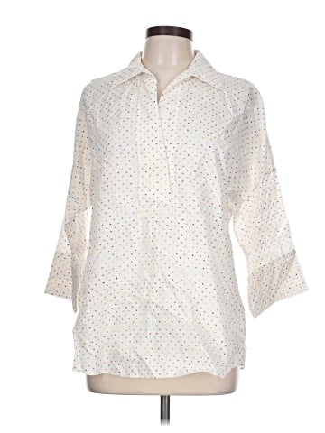Akris Punto 3/4 Sleeve Button-Down Shirt (view 1)