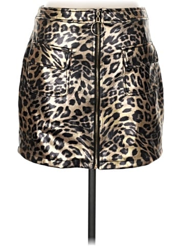 Love By Design Faux Leather Skirt (view 1)