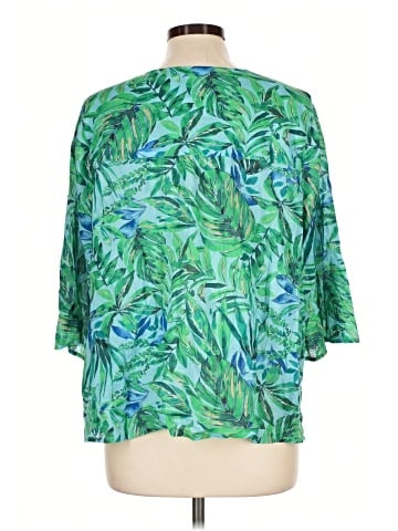 J.Jill 3/4 Sleeve Blouse (view 2)