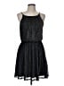 Mi ami Metallic Black Cocktail Dress Size M - photo 1