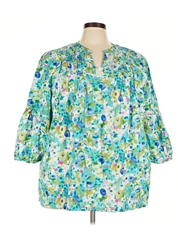 Soft by Avenue 3/4 Sleeve Blouse (view 1)