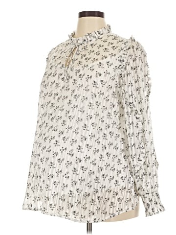 Motherhood Long Sleeve Blouse (view 1)