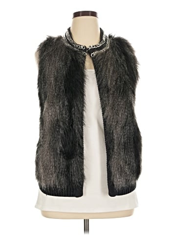 JLo by Jennifer Lopez Faux Fur Vest (view 1)