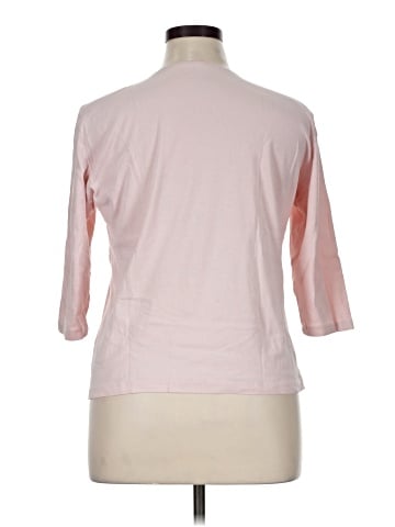 Christopher & Banks 3/4 Sleeve T-Shirt (view 2)