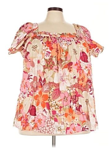 Avenue Short Sleeve Blouse (view 1)